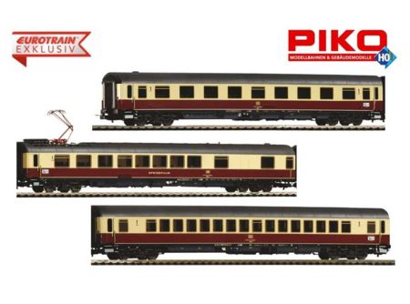 PIKO HO Intercity Wagenset 3-teilig IC 178