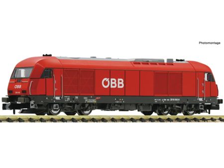 Fleischmann N Diesellok Rh 2016, ÖBB   DC analog