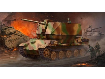 TRUMPETER 1/35 Flakpanzer mit 8,8 cm Flak 36/37