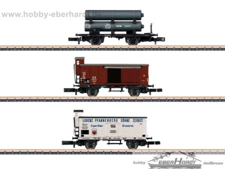 Märklin  Miniclub  Wagen-Set Gütertransport KPEV