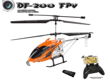 DF Mali DF-200XL PRO FPV Helikopter mit FPV-Kamera - RTF