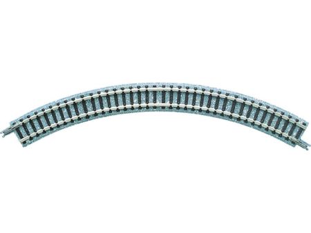 TOMYTEC 4 Gleise, gebogen, Mini Curved, in Schotterbettung, 