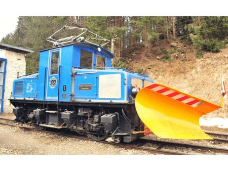 Zugspitzbahn Tal-Lok Nr.1 mit Schneepflug, Ep.V, H0e
