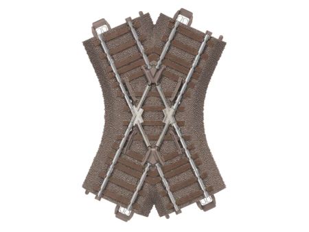 Trix H0 Kreuzung Länge 103,3 mm