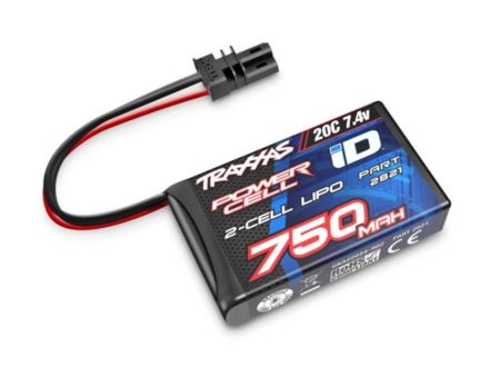 750mAh 7.4V 2-Zellen 20C LiPo Akku