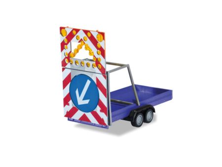 Herpa HO  Verkehrssicherungsanh., blau