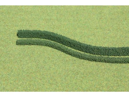 Heki  3 flexible Hecken dunkelgrün 14 x 7 mm, je 50 cm lang