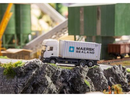 Faller Car-System LKW Scania R 13 TL Seecontainer (HERPA)