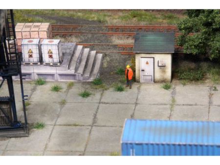 Heki  100 Grasbüschel dunkelgrün, 5-6 mm