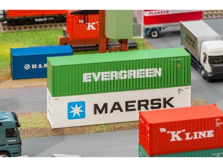 Faller  HO  40' Hi-Cube Container EVERGREEN