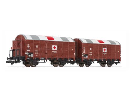 Hilfs-Lazarettwagen-Set Kassel,DR,,Ep.II