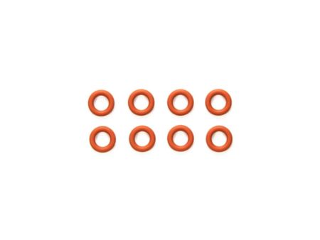 Tamiya TRF O-Ringe rot 5 mm (8) Kegeldiff.