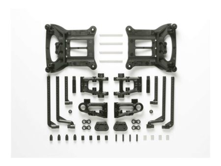 Tamiya TT-01D/R/E B-Teile Querlenk./Kar.-Halter