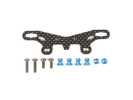Tamiya TT-02S Dämpferbrücke Vorn Carbon
