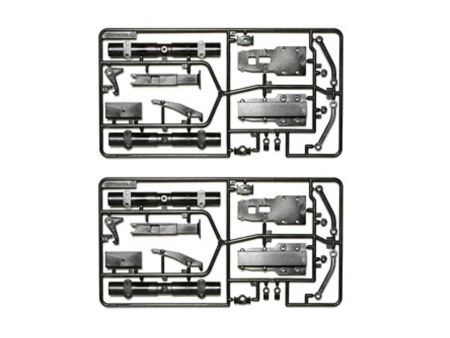 Tamiya 1:14 B-Teile Anhänger Achsen verstärkt