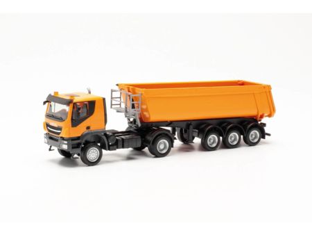 Herpa HO   Iveco Trakker KiSzg.m.Stahlm.