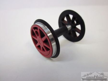 Piko G Radsatz ohne Zahnrad für BR 80 rot