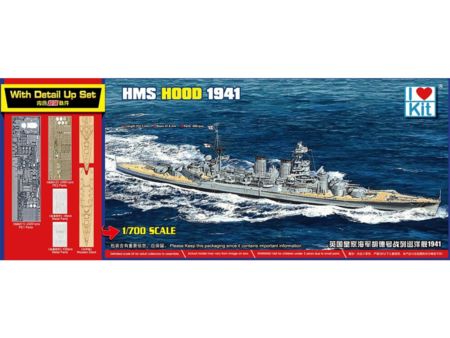 I LOVE KIT  1/700 HMS Hood, Upgrade