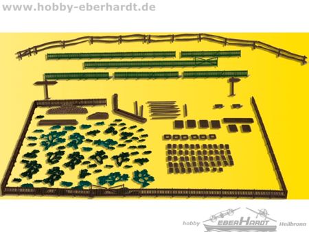 Kibri Z Deko-Set Rund ums Haus 