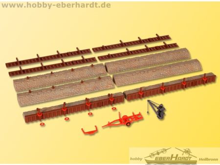 Kibri H0 Deko-Set Binnenhafen