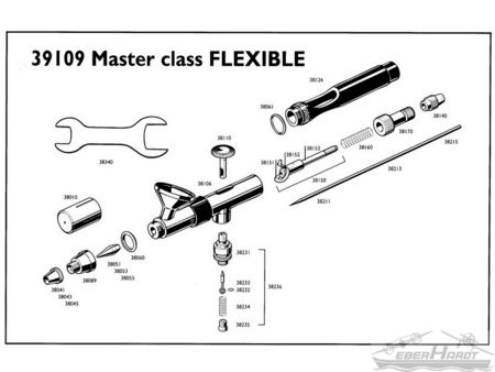 Revell  Airbrush Spritzpistole master class (Flexible)