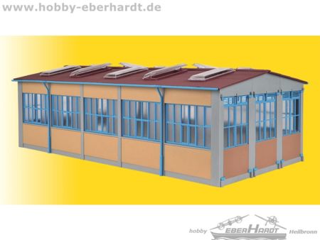 Kibri H0 Lokschuppen, dreiständig
