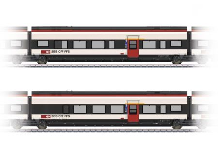 Märklin HO Ergänzungswagen-Set 3 zum RABe 501 Giruno