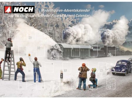 NOCH Figuren-Adventskalender Inhalt: 28 Figuren