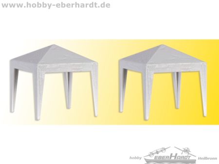 Vollmer H0 Partyzelte, 2 Stück 