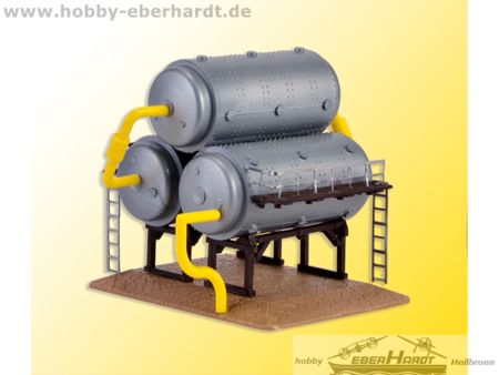 Vollmer H0 Kessel liegend, dreifach