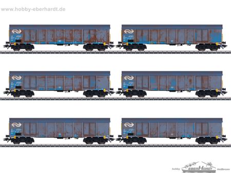 Märklin Hochbordwagen-Set Ealnos NL