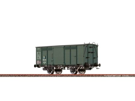 BRAWA  H0 Gedeckter Güterwagen G K.Bay.Sts.B. I