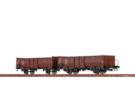 BRAWA  H0 Offene Güterwagen Omm52 DB, 2er-Set III