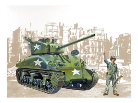 Italieri 1:35 Sherman M4A1
