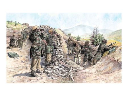 Italieri 1:72 WWII De.Fallschirmtruppe Trop.Unif.
