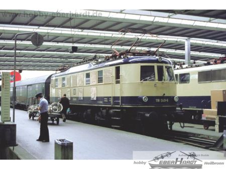 Piko HO E-Lok BR 118 DB IV, inkl. Piko HO Decoder