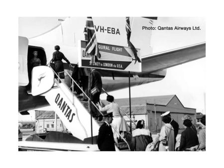 Herpa Wings 1:200 Historic stairs Qantas