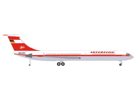 Herpa Wings  1:200 IL-62M Interflug
