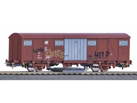 Piko Schienenreinigungswagen FS V mit Graffiti