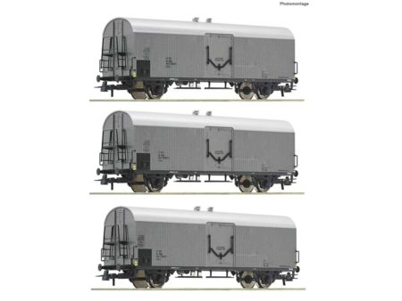 Roco HO 3-tlg. Set: Kühlwagen, ÖBB