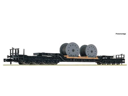 Fleischmann N  Tiefladewagen, DB