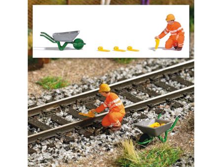 Busch HO Action Set: Hemmschuhleger