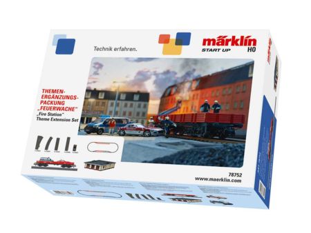 Märklin  HO  Themen-Ergänzungspackung Feuerwehr