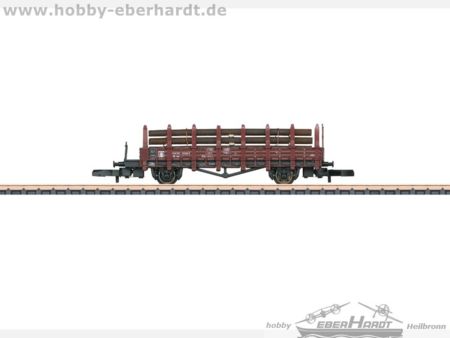 Märklin  Miniclub  Rungenwagen R10 m. Beladg.DB