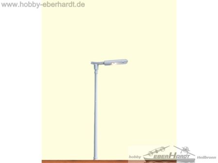 BRAWA  H0 Bahnsteigleuchte, Stecksockel mit LED