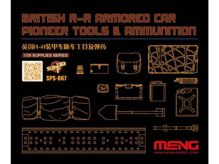 MENG MODEL  1/35 Aufrüst-Set für R-R Panzerwagen