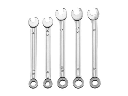 920 - Mini Ring-Maulschlüssel Set 5-tlg.