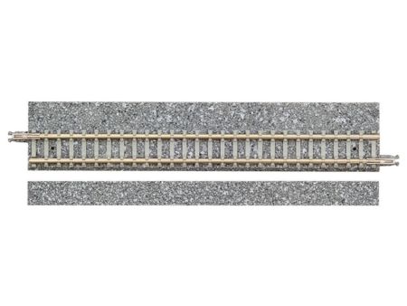 TOMYTEC 4 Gleise, gerade mit breiter Schotterbettung, je 140