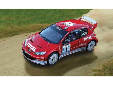 Airfix 1/43 Small Starter Set Peugeot 206 WRC