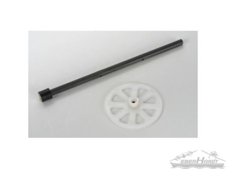 E-flite Blade Zahnrad äußere Welle m. Hauptgetriebe und Lage
